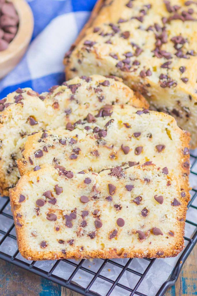 Chocolate Chip Pound Cake Recipe (From Scratch) Pumpkin 'N Spice