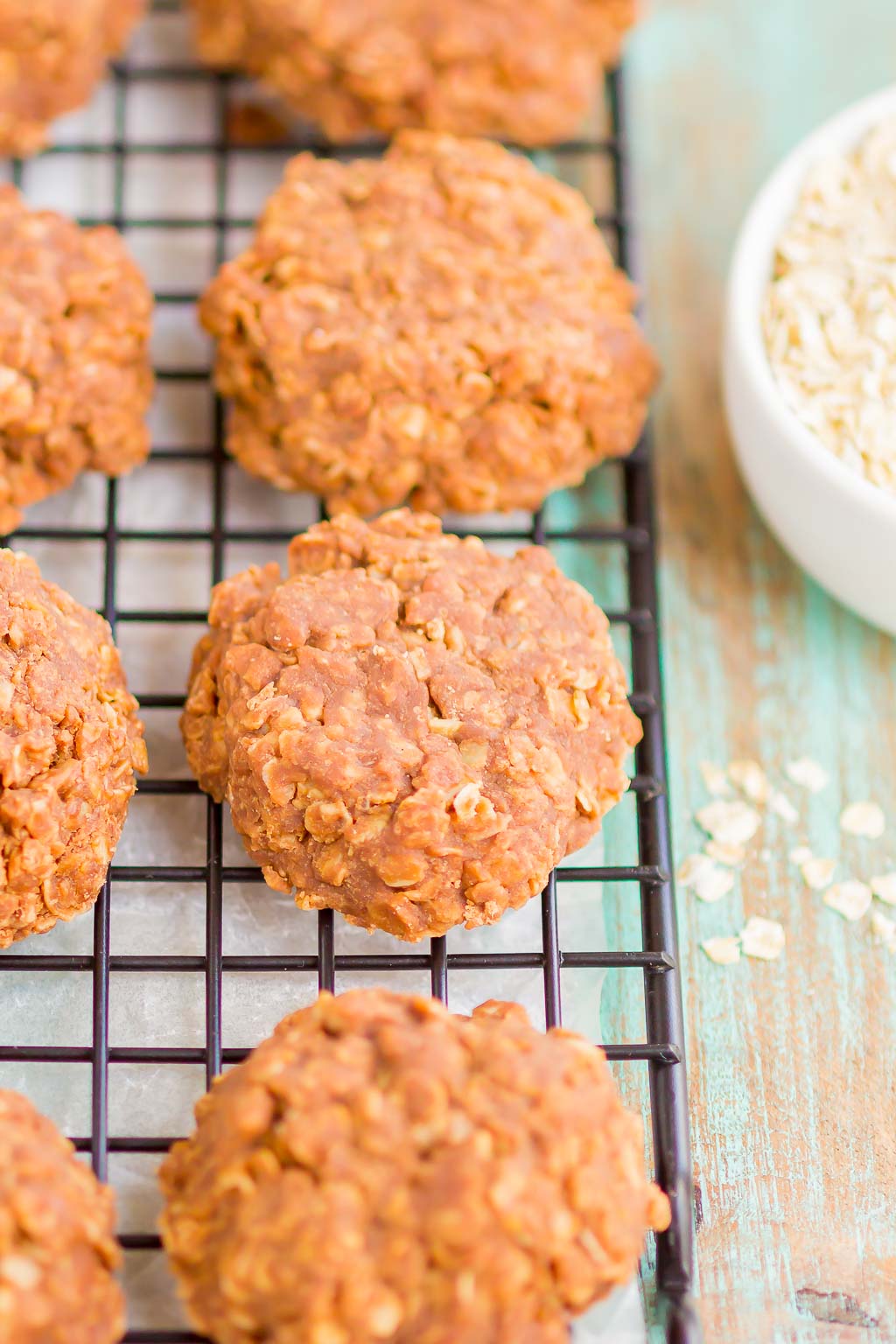 Chocolate No Bake Cookies are the easiest, most delicious cookies. With no oven needed and just a few ingredients, these cookies are soft, chewy and ready in no time! 