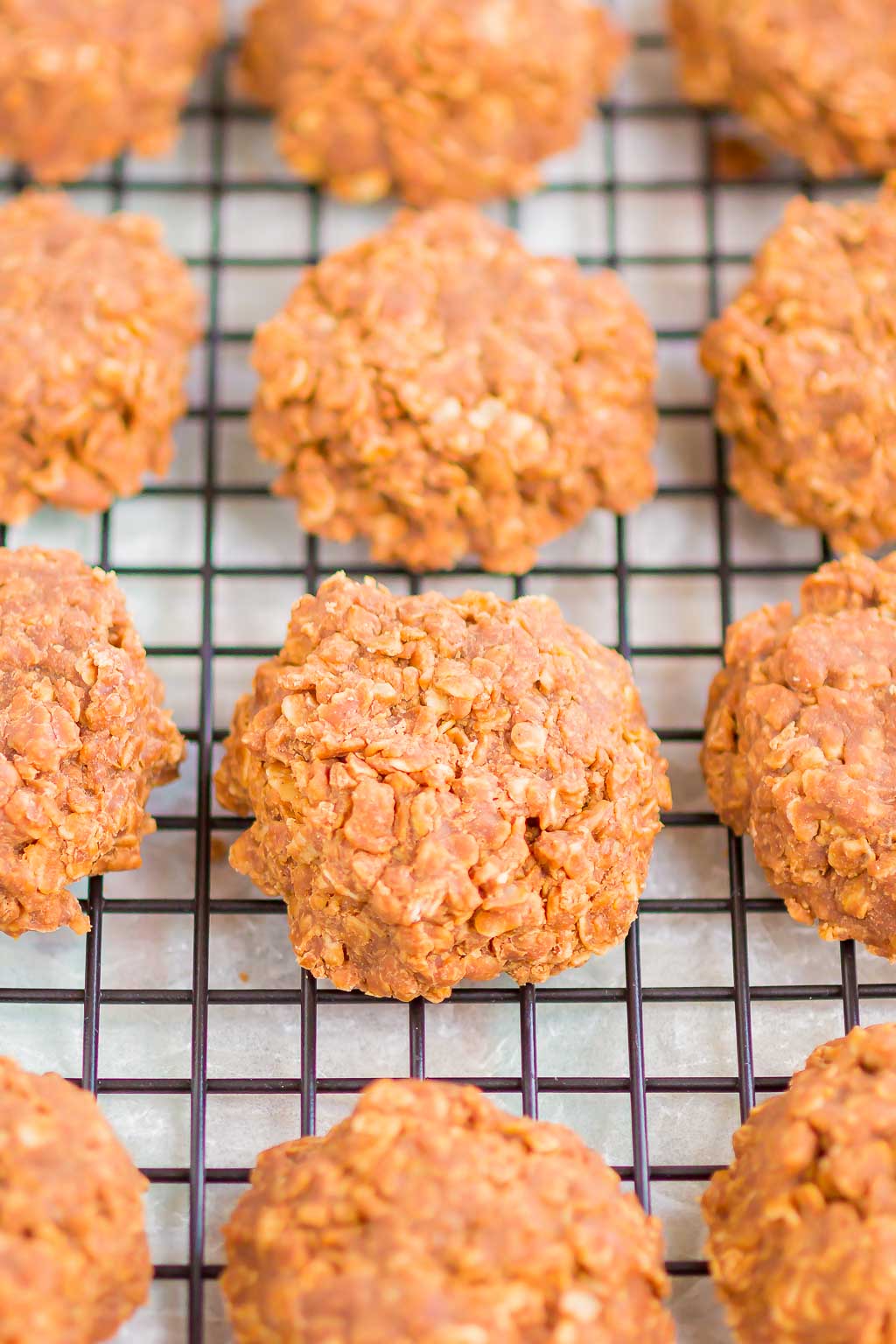 Chocolate No Bake Cookies are the easiest, most delicious cookies! With no oven needed and just a few ingredients, these cookies are soft, chewy and ready in no time!