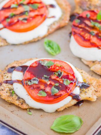 Baked Caprese Chicken