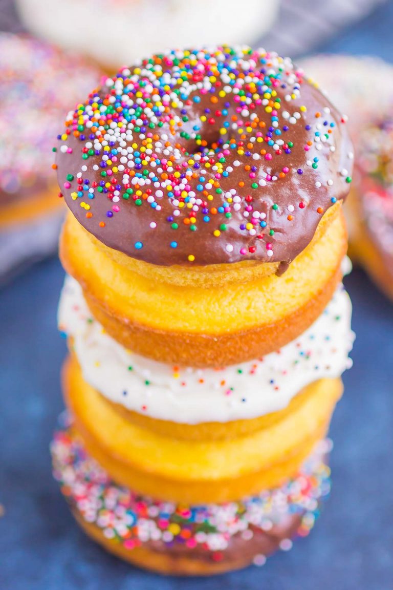 Cake Mix Donuts Pumpkin 'N Spice