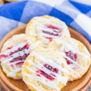 Raspberry Cream Cheese Danish