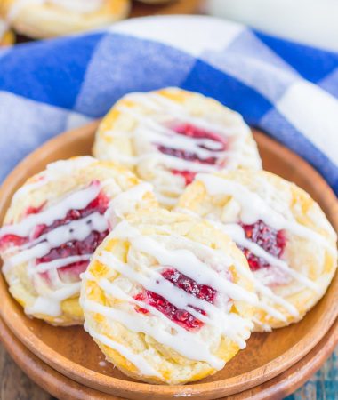 Raspberry Cream Cheese Danish