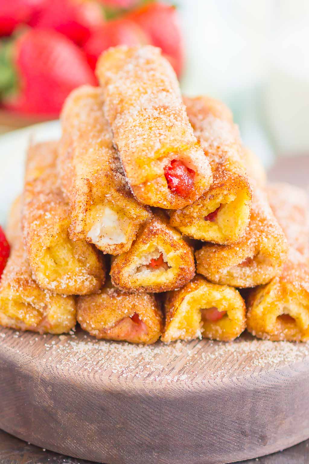 French Toast Roll Ups Pumpkin 'N Spice