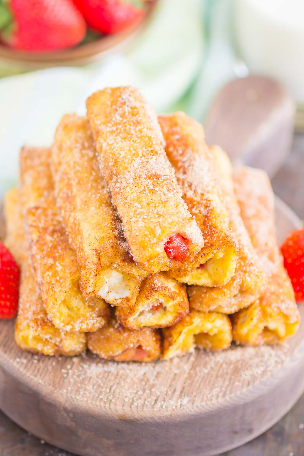 French Toast Roll Ups