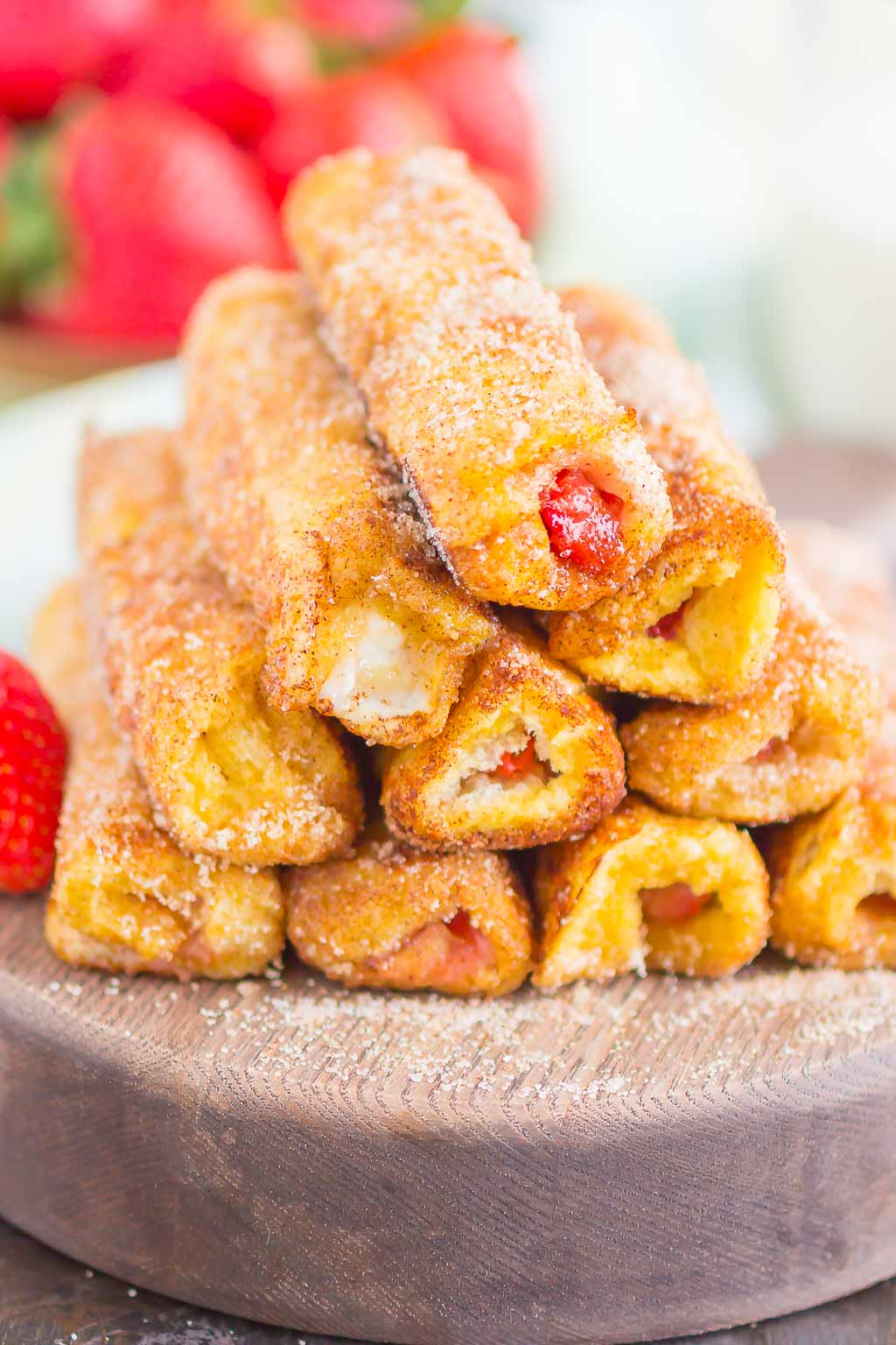 French Toast Roll Ups