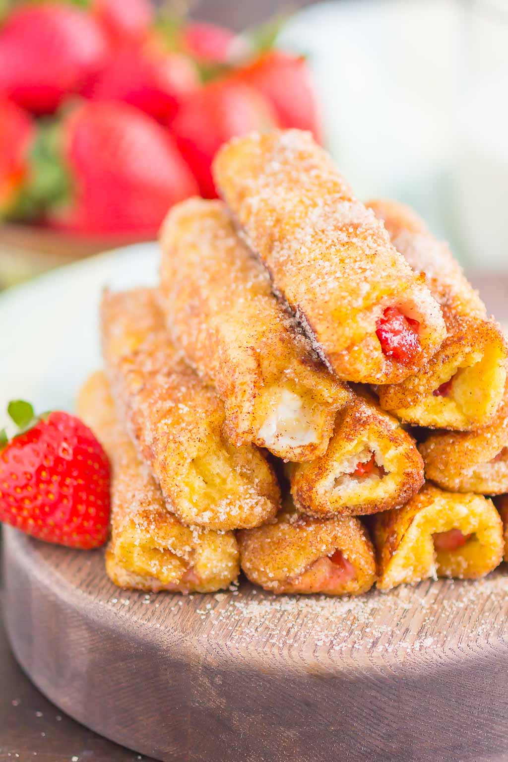 French Toast Roll Ups