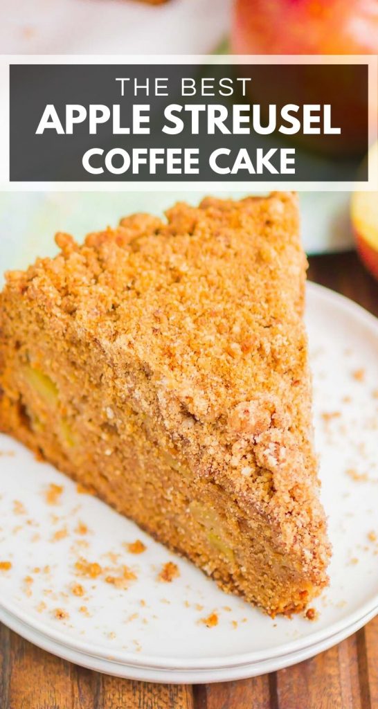 Apple Coffee Cake with Streusel Topping