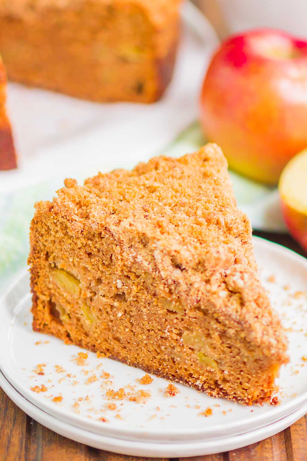 Apple Coffee Cake with Streusel Topping