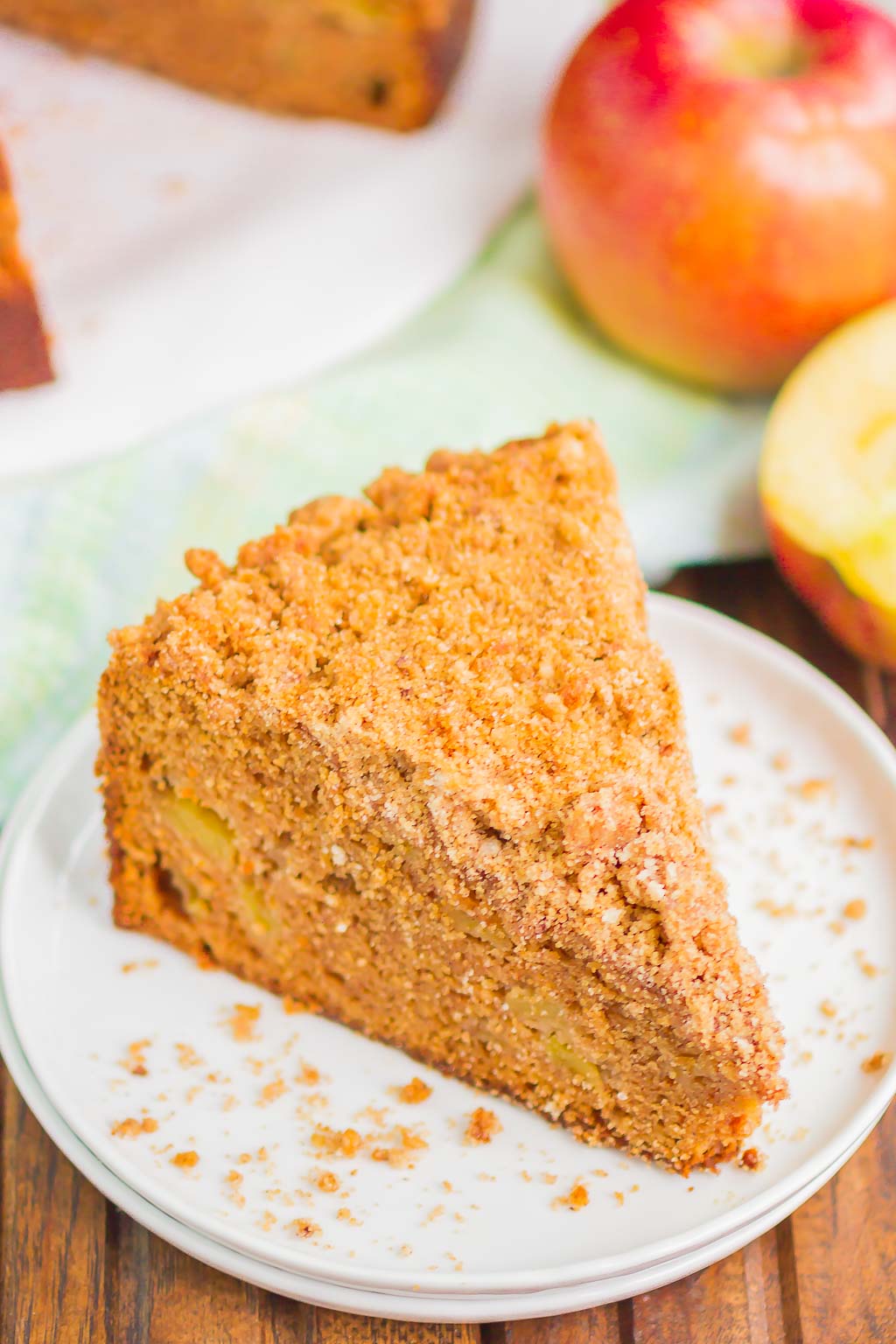 Apple Coffee Cake with Streusel Topping
