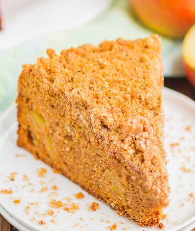 Apple Coffee Cake with Streusel Topping