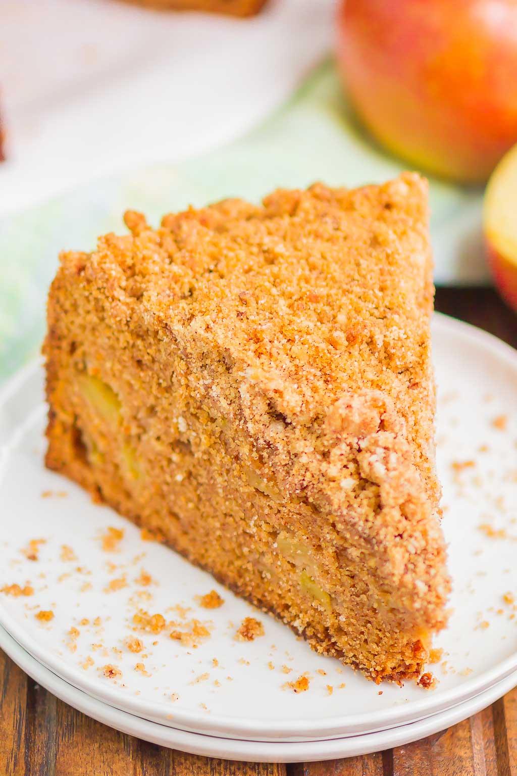 Apple Coffee Cake with Streusel Topping