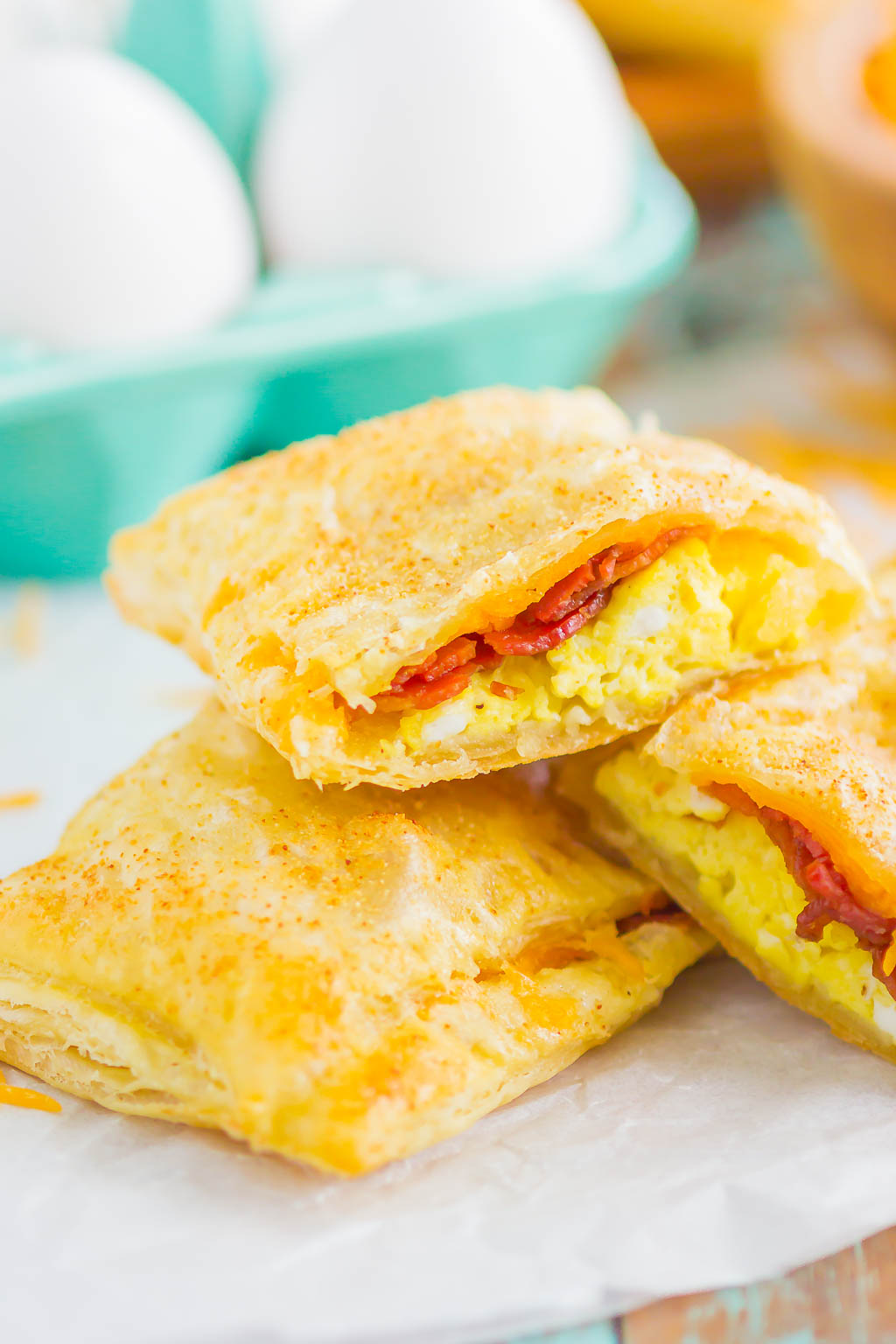 Homemade Breakfast Hot Pockets