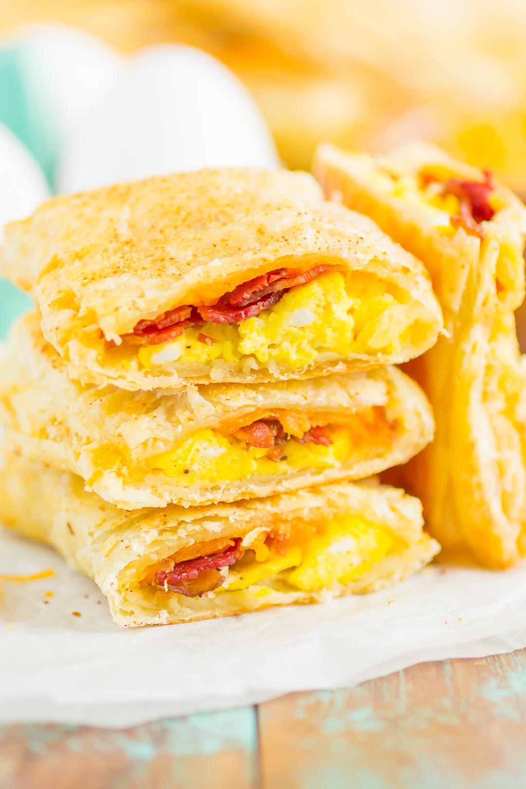 Homemade Breakfast Hot Pockets - MYTAEMIN