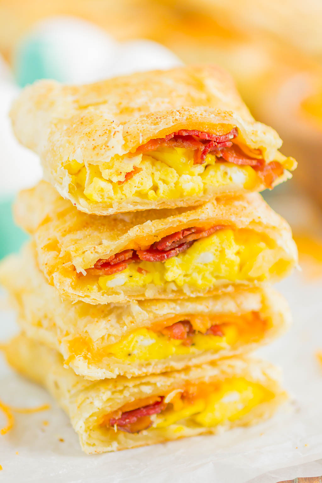 Homemade Breakfast Hot Pockets