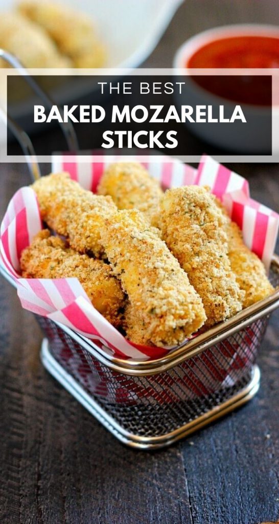 Baked Mozzarella Sticks