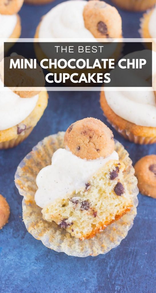 Mini Chocolate Chip Cupcakes