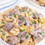 Instant Pot Beef Stroganoff