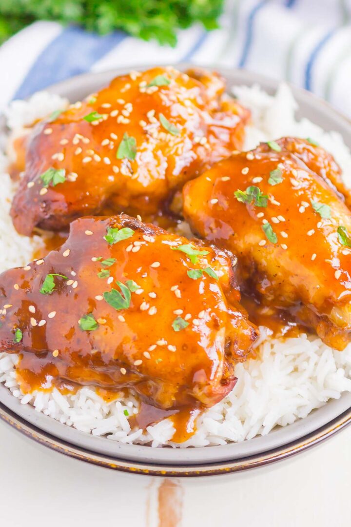Slow Cooker Teriyaki Chicken Pumpkin 'N Spice