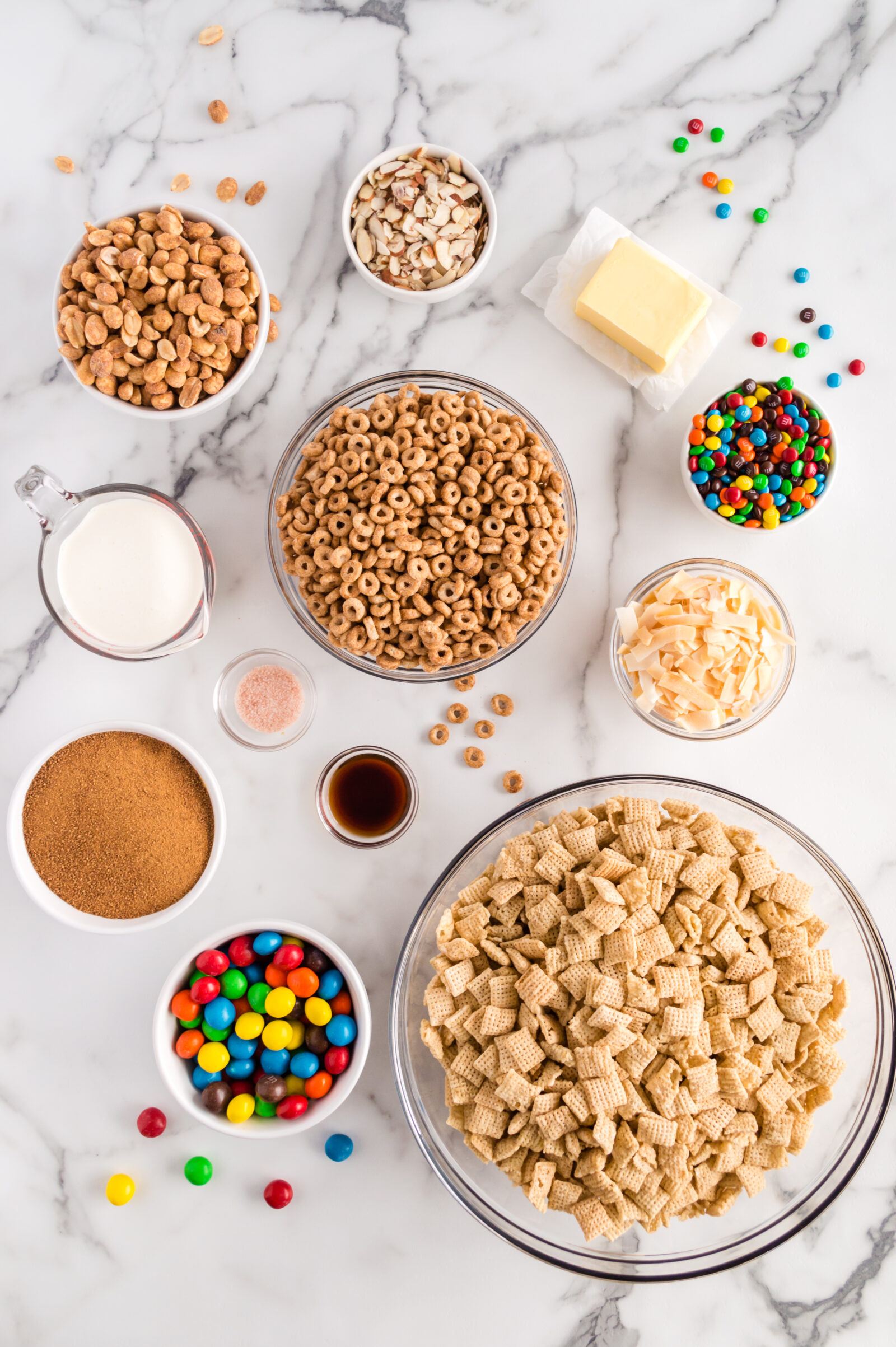 Easy Coconut Caramel Snack Mix