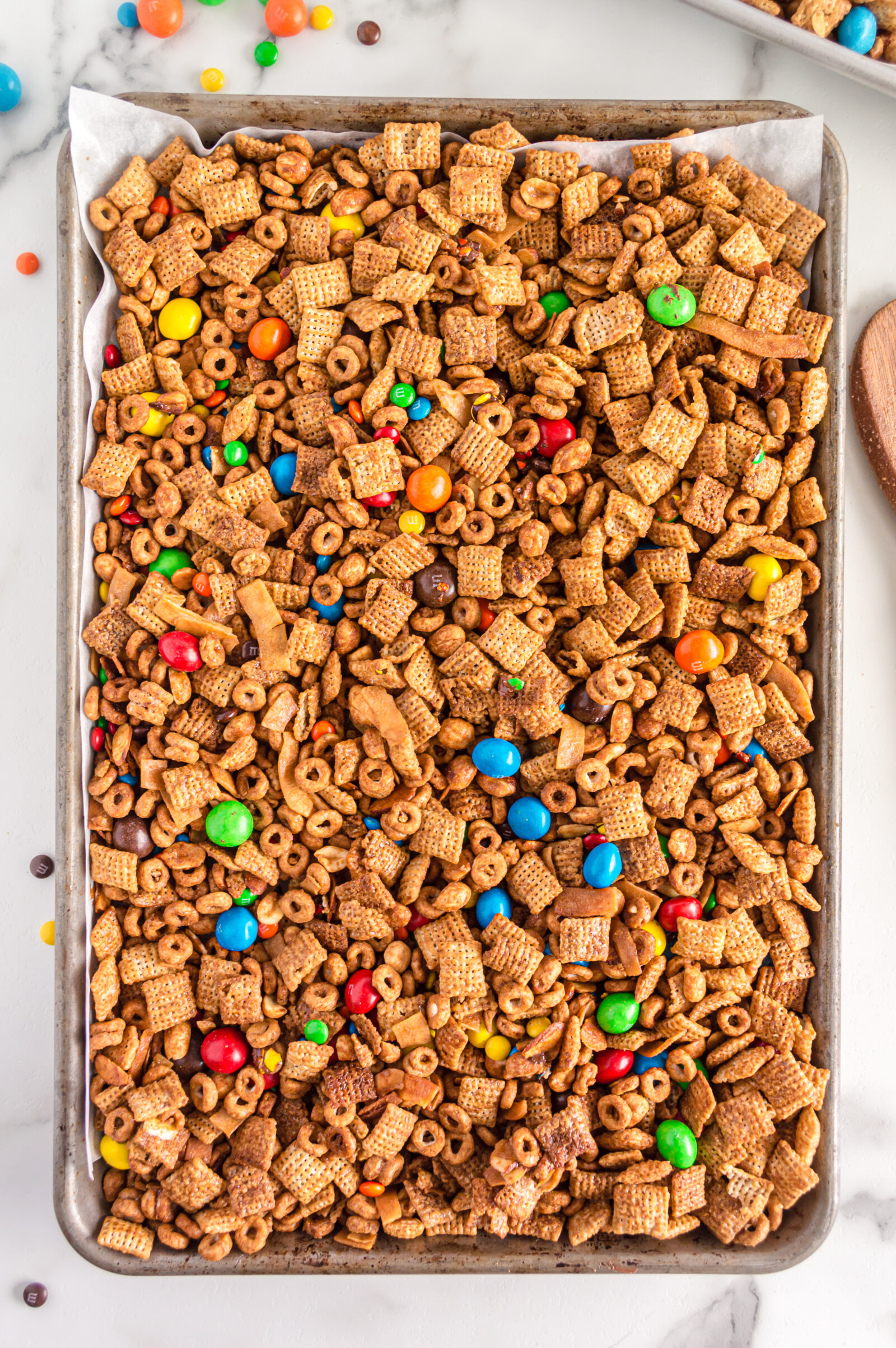 Easy Coconut Caramel Snack Mix