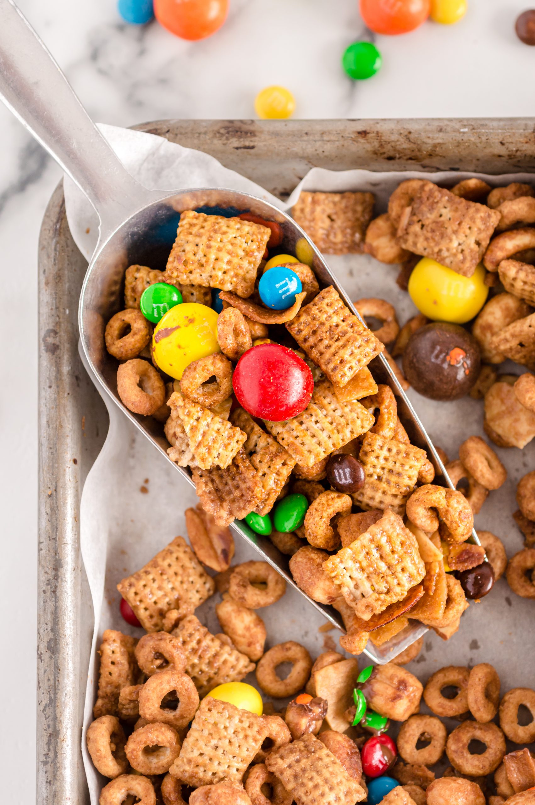 Easy Coconut Caramel Snack Mix - Pumpkin 'N Spice