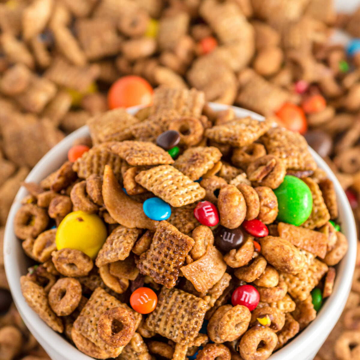 Easy Coconut Caramel Snack Mix