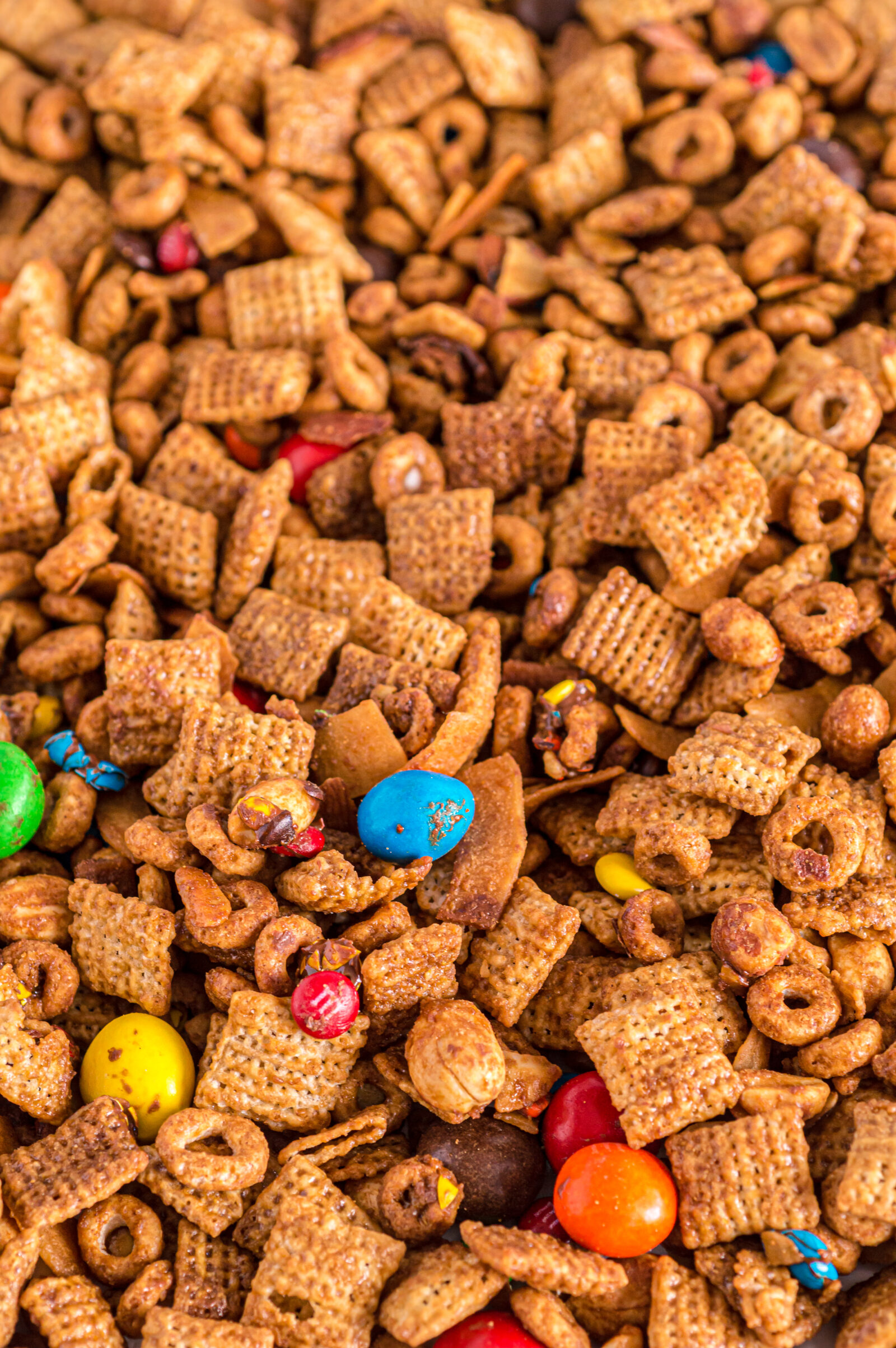 Easy Coconut Caramel Snack Mix