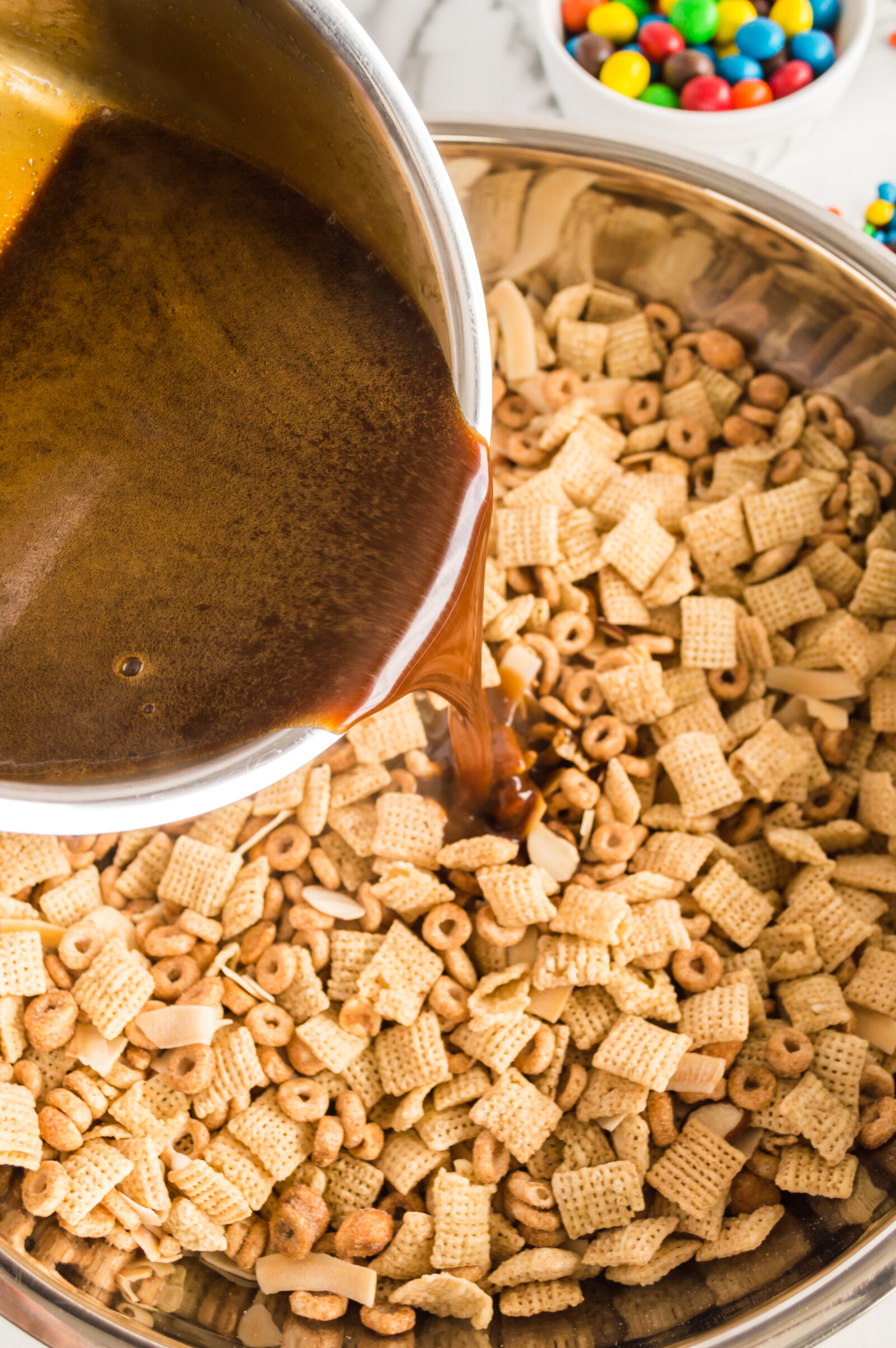 Easy Coconut Caramel Snack Mix