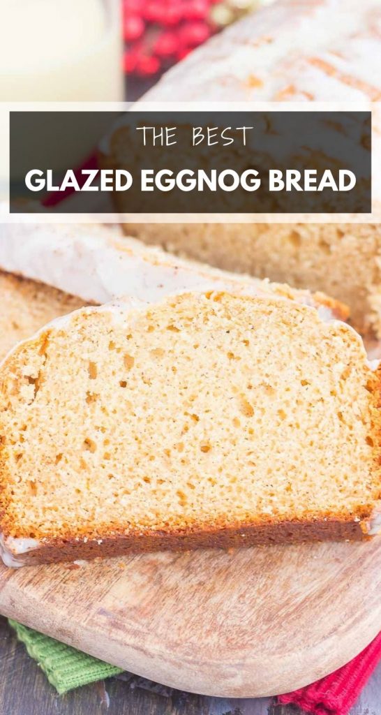 Glazed Eggnog Bread