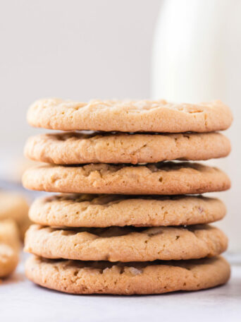 Crunchy Peanut Butter Cookies