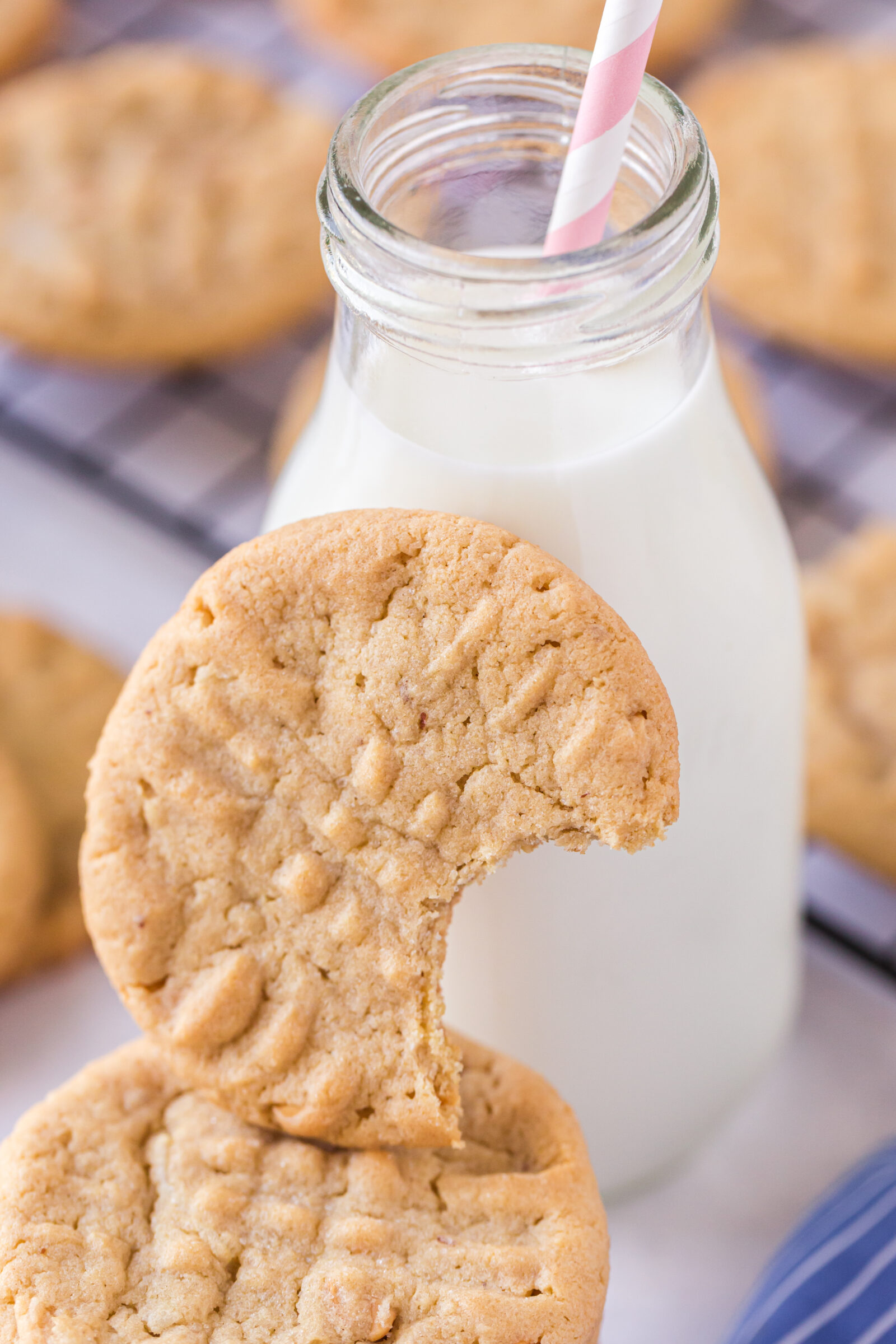 Crunchy Peanut Butter Cookies