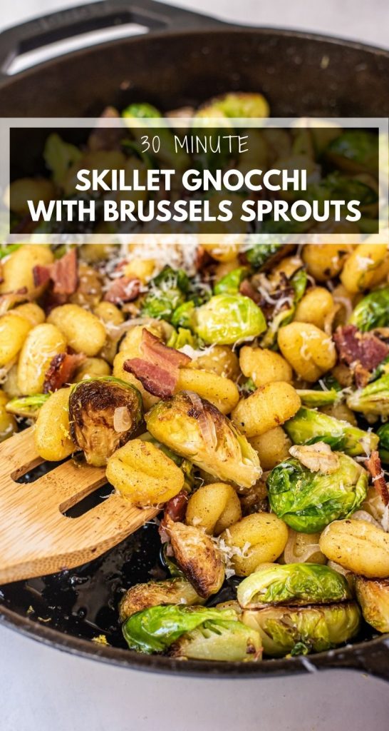 Skillet Gnocchi with Brussels Sprouts