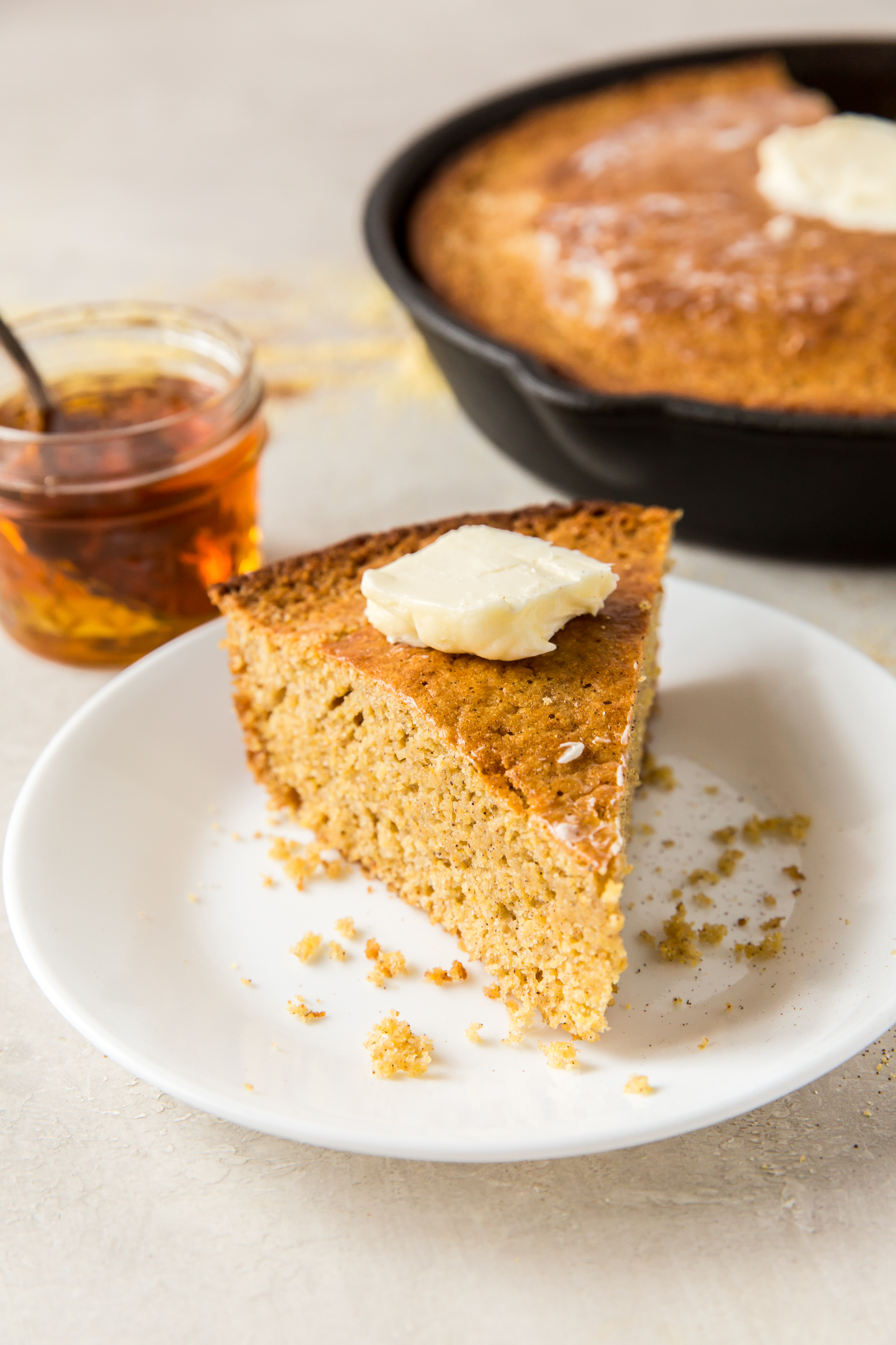 Skillet Honey Cornbread