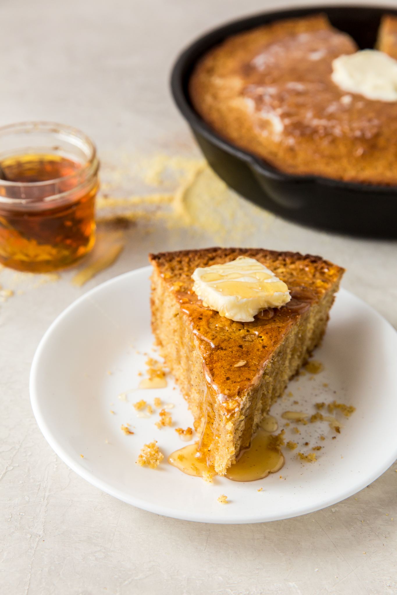 Skillet Honey Cornbread