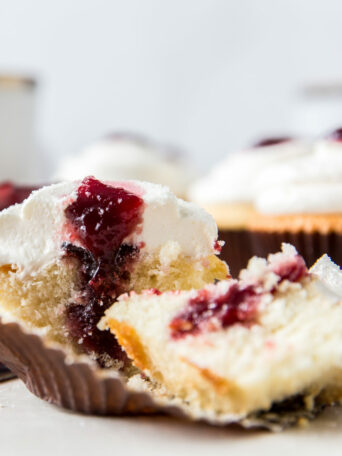 Jelly Donut Cupcakes