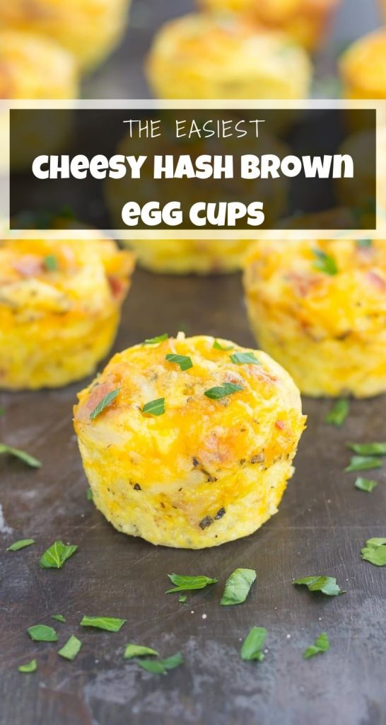 Cheesy Hash Brown Egg Cups