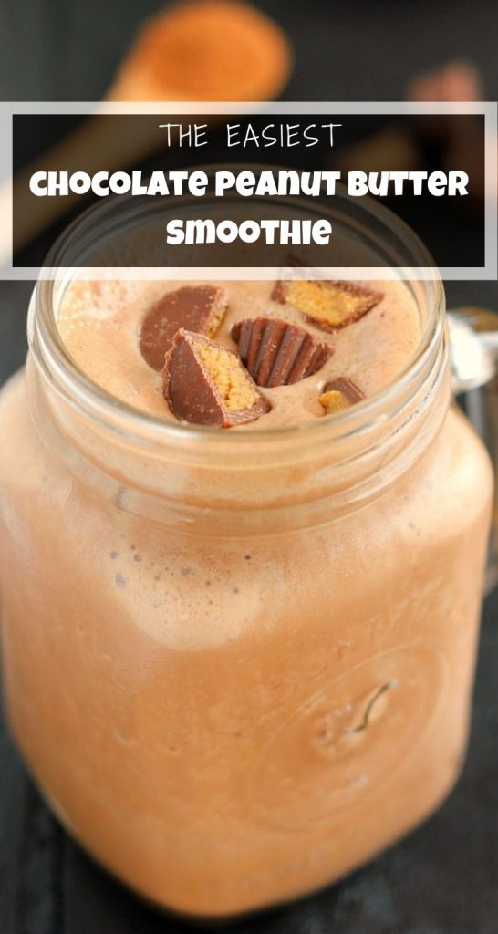 Chocolate Peanut Butter Smoothie