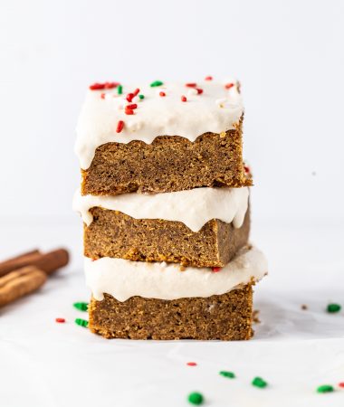 Gingerbread Bars