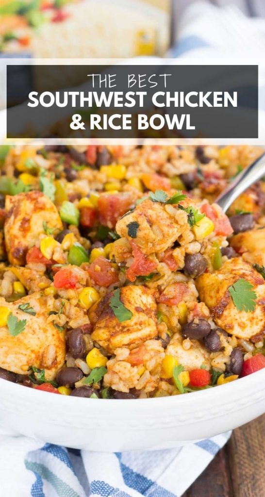 Southwest Chicken Rice Bowl