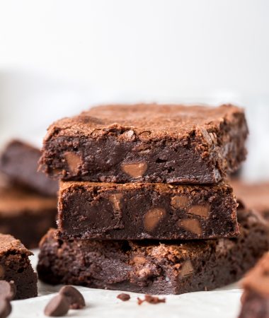 Easy One Bowl Brownies