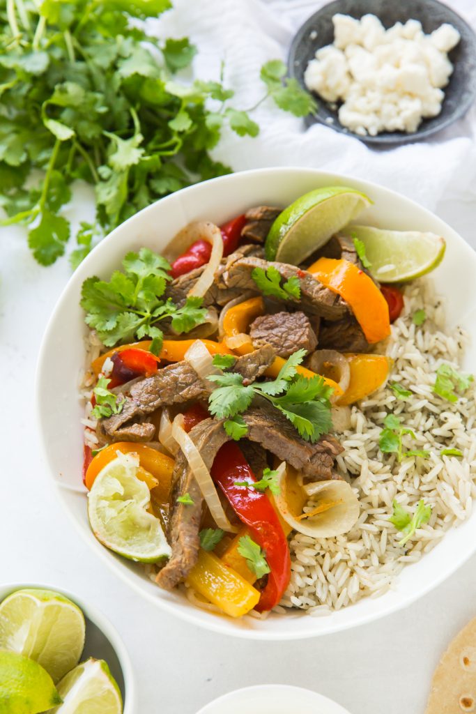 Instant Pot Steak Fajitas