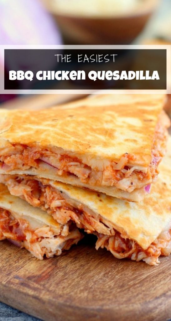 BBQ Chicken Quesadilla