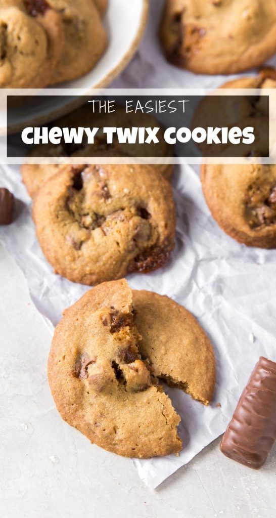 Chewy Twix Cookies
