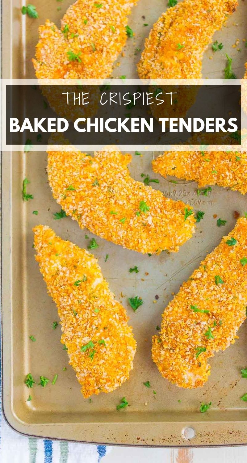 Easy Baked Chicken Tenders - Pumpkin 'N Spice