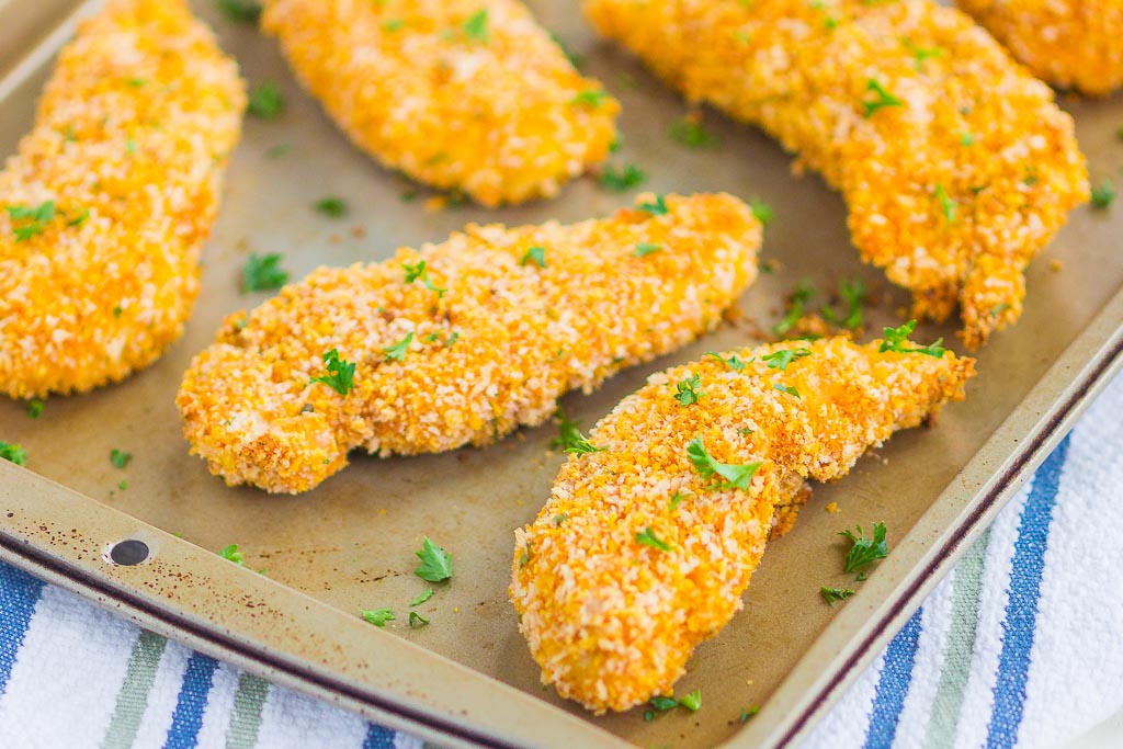 Easy Baked Chicken Tenders