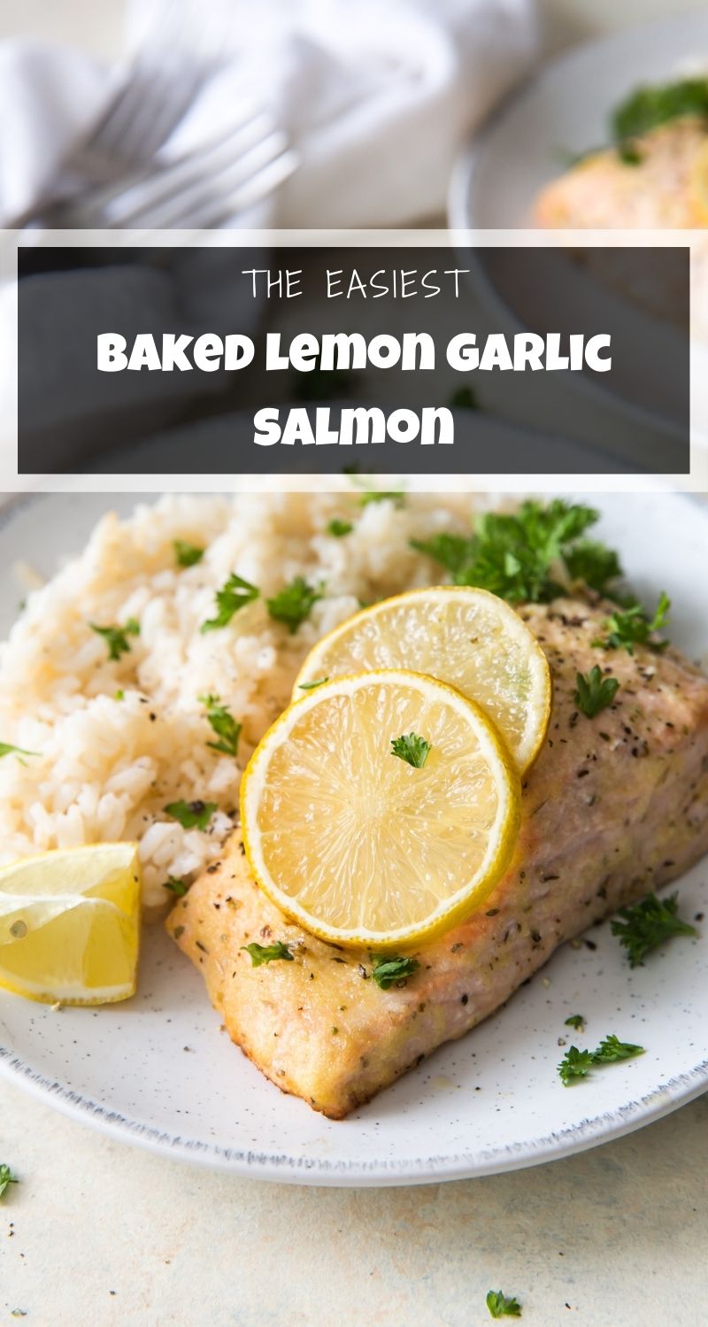 Baked Garlic Lemon Salmon Recipe Pumpkin 'N Spice