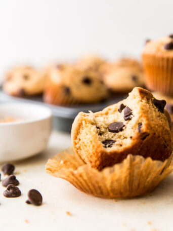 muffins on counter