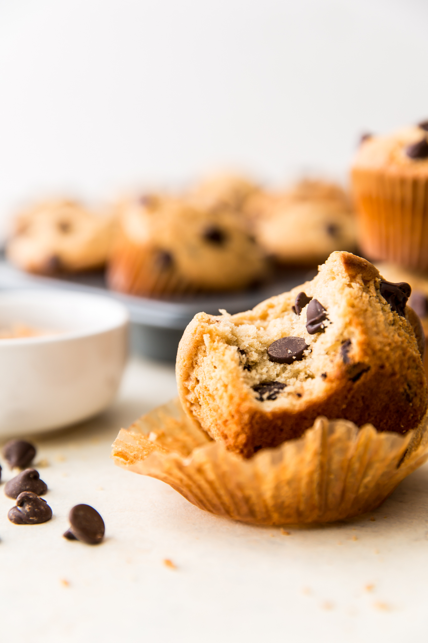 muffins on counter