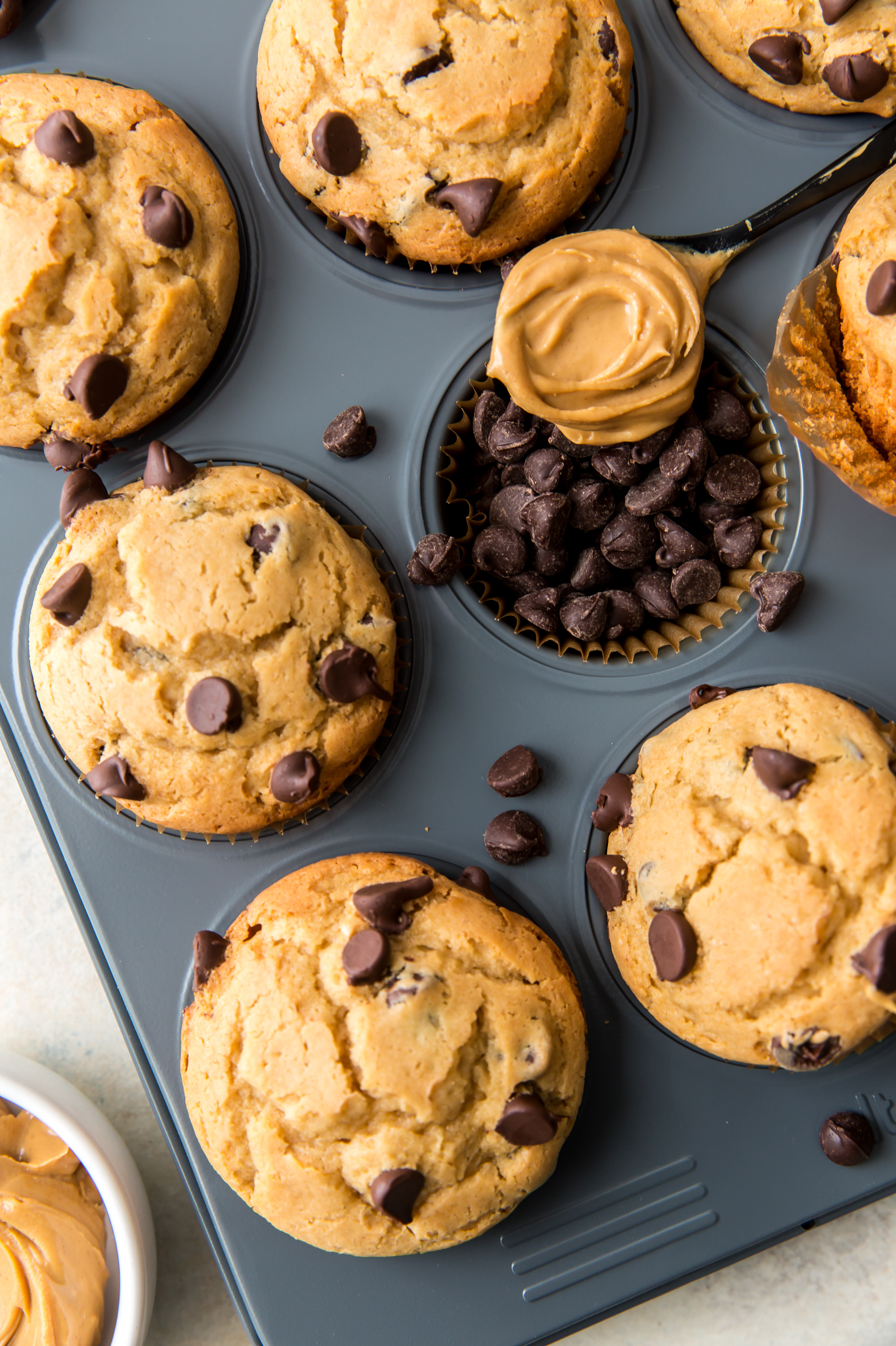 muffins in tin